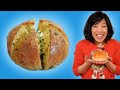 Baking 6-Sided Garlic Buns From SCRATCH -- Korean Street Food at Home #withme