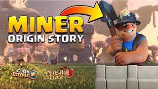 The Miner's Secret to Moving so Fast Underground! | FULL Miner Backstory – CoC & Clash Royale Story