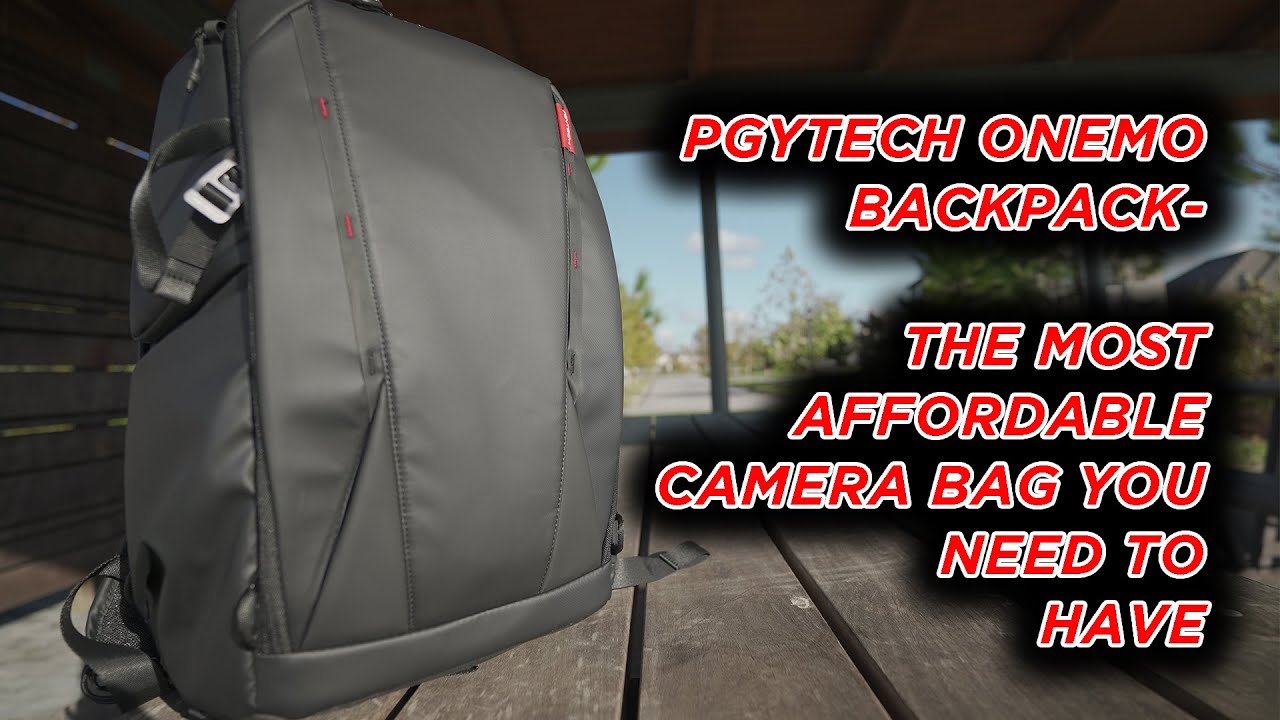 PGYTECH OneMo Backpack - HIGH-END AFFORDABLE CAMERA BACKPACK!!! 