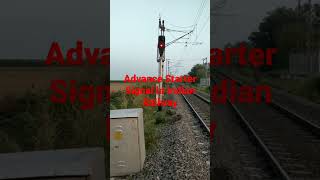 Advance Starter Signal In Indian Railway #short#viral#Indianrailway Advance Starter Signal In Indian Railway #short#viral#Indianrailway