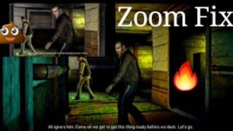 GTA IV/EFLC Cutscene Zoom Fix