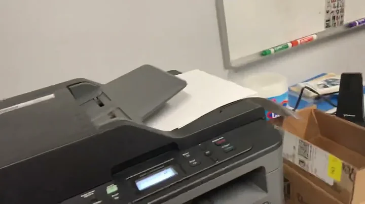 Brother multi-page scan to single PDF.