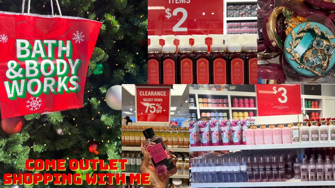 BATH & BODY WORKS OUTLET SHOPPING & HAUL COME with ME YouTube