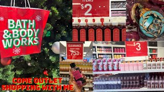 BATH & BODY WORKS OUTLET SHOPPING & HAUL COME with ME