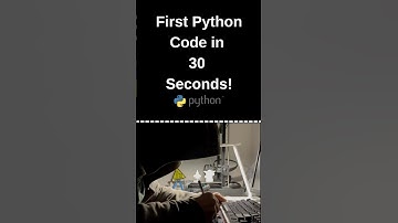 First Python Code in 30 Seconds!