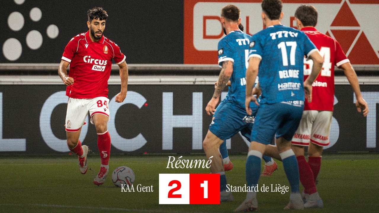 Résumé | KAA Gent 2-1 Standard