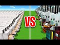 Who Will Win? 1000 Dogs VS a RAID In Minecraft Hardcore (#8)