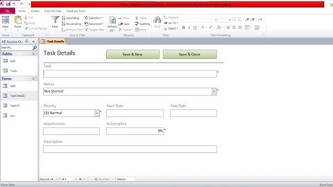 Create Stylish Forms Automatically in MS Access using Lookup Wizard | Step-by-Step Tutorial