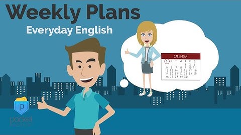 Weekly Schedule | My Plan