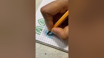 Mandala Pattern (2/50) | Visit my channel for a complete tutorial on 50 unique mandala patterns