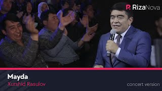 Xurshid Rasulov - Mayda (LIVE VIDEO 2021)