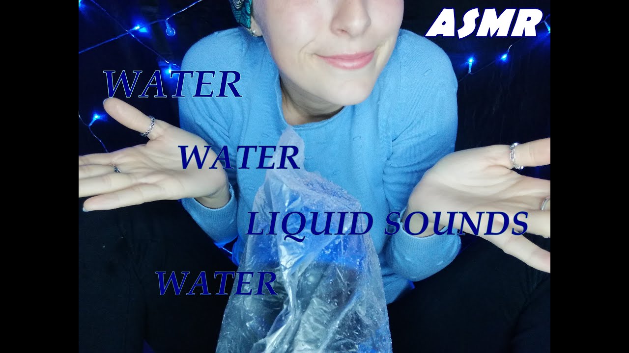 ASMR se zvuky vody | ASMR CZ | Liquid sounds, water