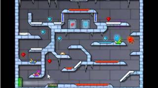 Fireboy and Watergirl ice Temple Level 17