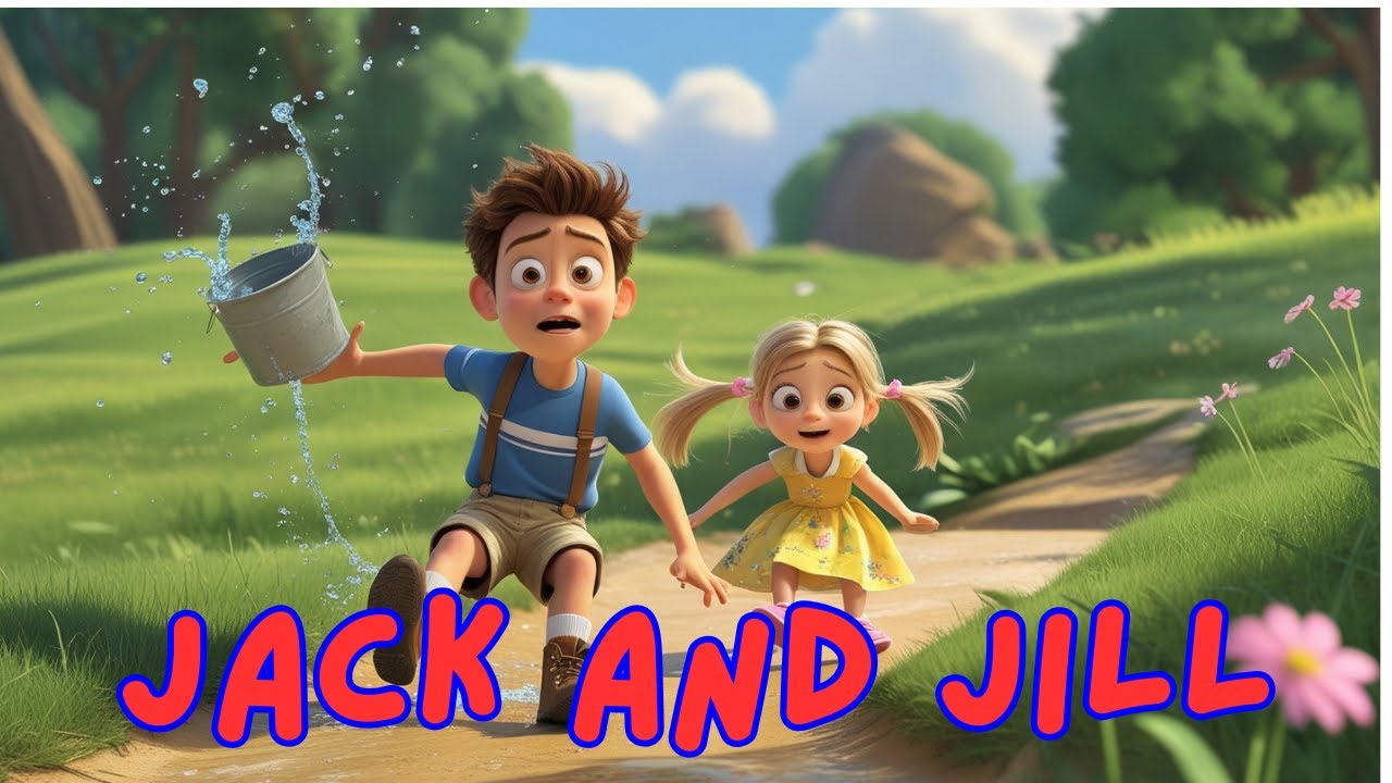 Jack and Jill | Classic Nursery Rhyme for Kids | Animated Rhymes for ...