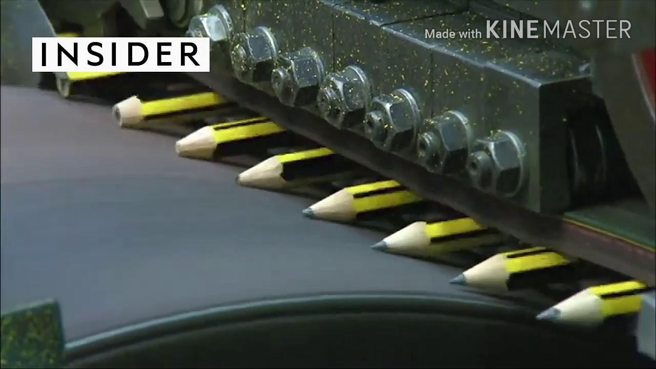 HOW PENCILS ARE MADE YouTube