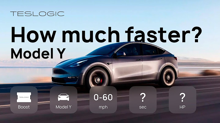 Teslogic Pro Boost Acceleration Test: Model Y