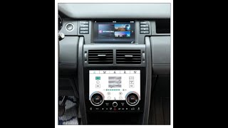 Land Rover Discovery Sport Car Digital AC Screen Panel New Upgrade Land Rover Discovery Sport Screen Change Wearedmccustomtailored