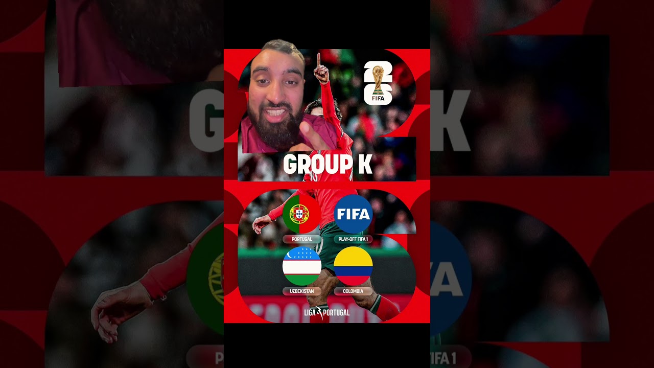 Portugal 2026 World Cup group stage draw fixtures Ronaldo 