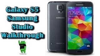 Galaxy S5 - Samsung Studio Walkthrough (Built in Photo Editor) screenshot 1