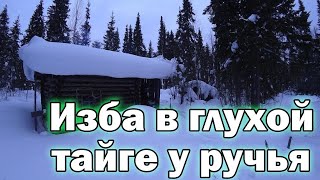 Устал как собака. Наконец - то дошел до избы у ручья.