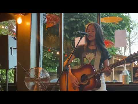 Girl on the moon