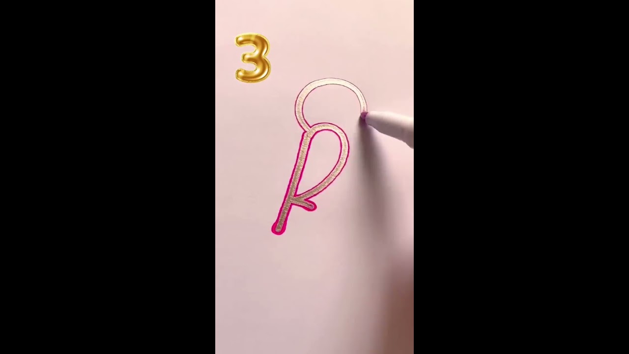 Draw A Bird Using The Numbers 1 To 7 Simplestrokes Simpledrawing Digitalpainting