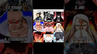The Very Powerful Characters In One Piece ‼️🔥 #anime #onepiece #luffy #imu #joyboy #ryuma #shorts