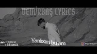 THE BEHZ -Sözüm olsun lyrics Resimi