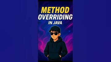 Method Overriding in Java | Simple Tutorial 🧠