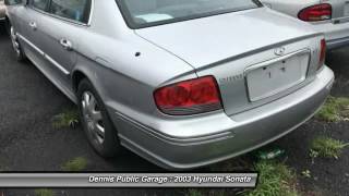 2003 Hyundai Sonata Base 4d Sedan Newark NJ 07108