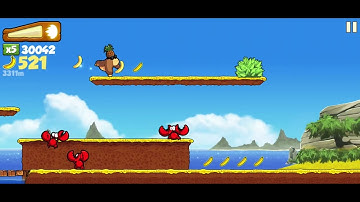 Banana Kong Android: Gameplay Walkthrough Part 9- Gorilla in the Beach day