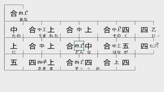 黄金の花 動く工工四 チンダミ G# C# G# - YouTube