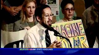 Natural Gas Protesters Call For Ban On Drilling