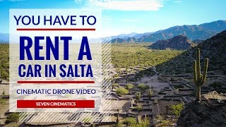 You have to rent a car in Northwest Argentina | Cinematic Drone Video