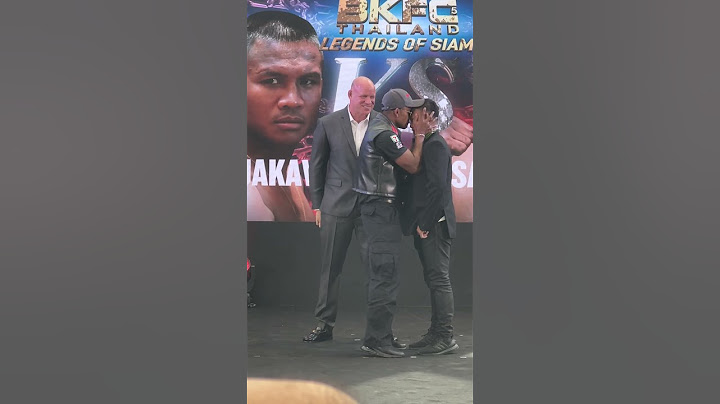 บัวขาว VS แสนชัย วินาทีเจอหน้า !!!!! #Shorts | Buakaw Banchamek
