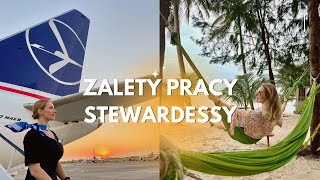 ZALETY PRACY STEWARDESSY