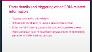 Contract automation Weagree, Tutorial B.7, Party details and other CRM information