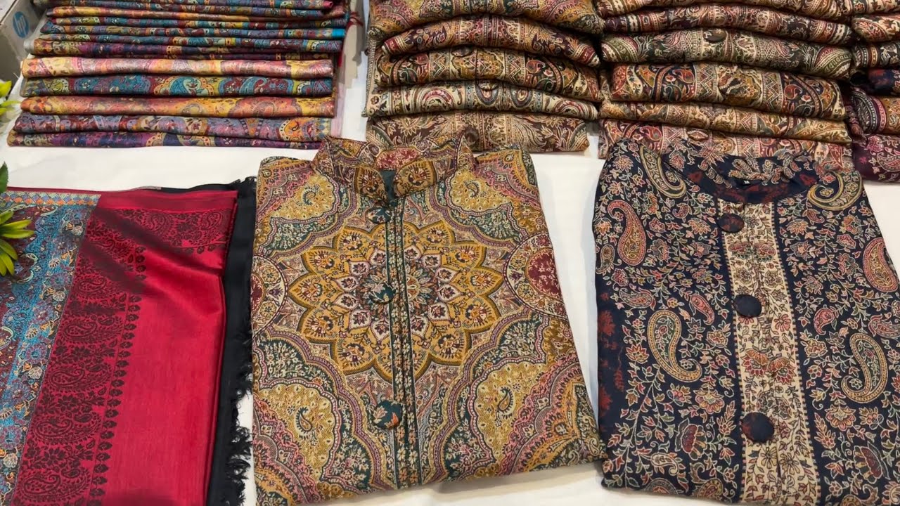 Winter Coats | Kashmiri Kani Jackets | Winter stoles | WhatsApp for Orders: +91-7051012285