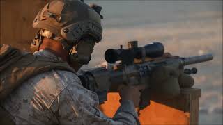 Marine Designated Marksmen Engage Targets at Twentynine Palms