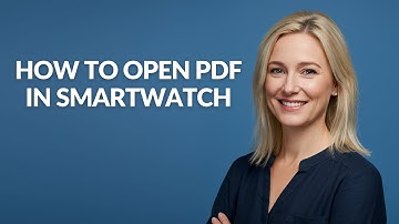 How to Open Pdf In Smartwatch - Julia