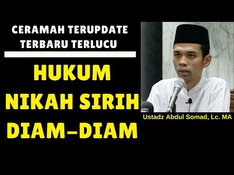 apa-hukum-nikah-sirri-pak-ustadz---ustadz-abdul-somad-lc.-ma