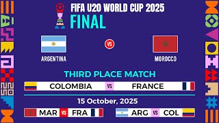 Final & third place match: Match Schedule | FIFA U20 World Cup 2025.
