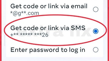Instagram Not Show Fix Get code or link via SMS Problem Solve