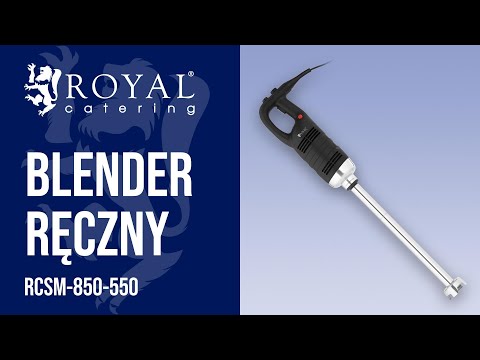 Ручний блендер Royal Catering RCSM-850-550, видео 1