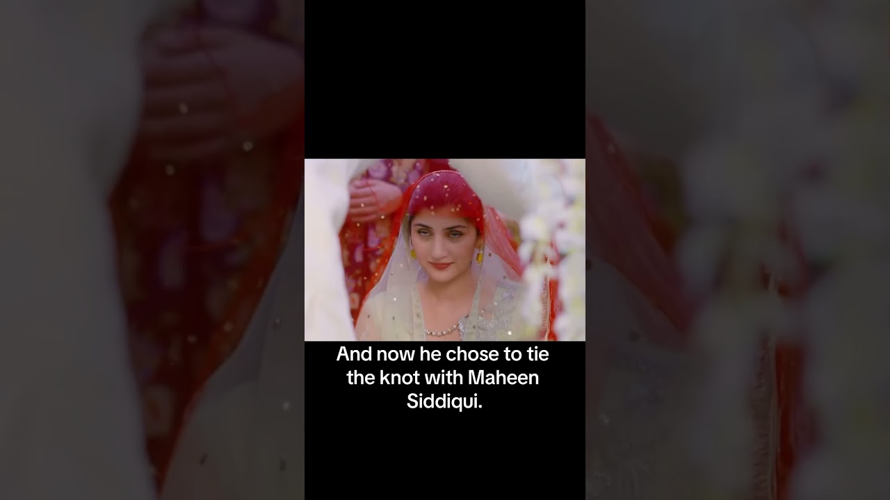 Sheheryar Munawar & Maheen Siddiqui Marriage 