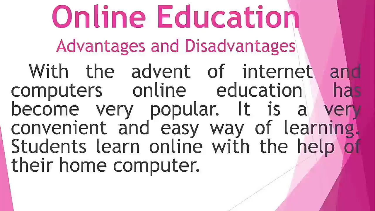 essay on merits and demerits of online classes