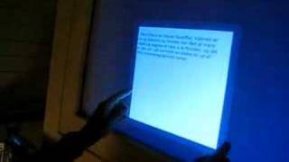Multi-touch news table