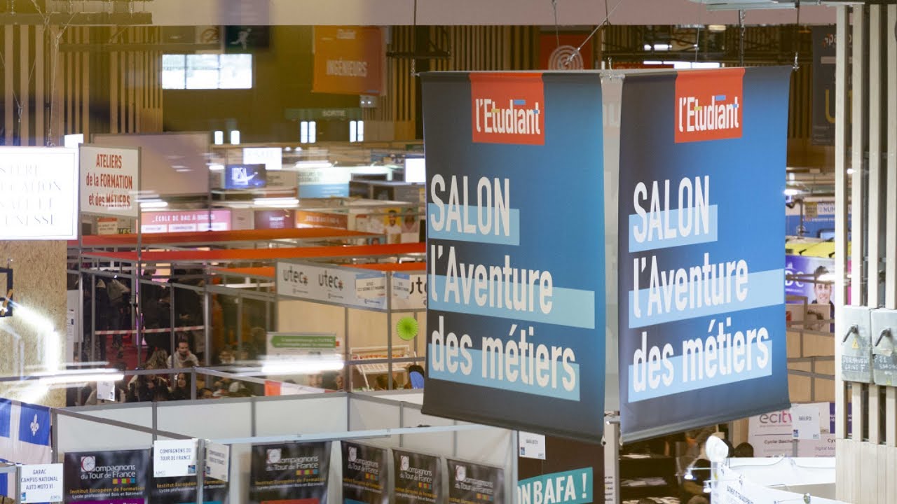 Ouverture de la 24ème édition du Salon l'Aventure des Métiers à Paris