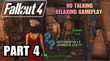 FALLOUT 4 Gameplay Walkthrough Part 4 - First Full Playthrough - No Commentary ☢️