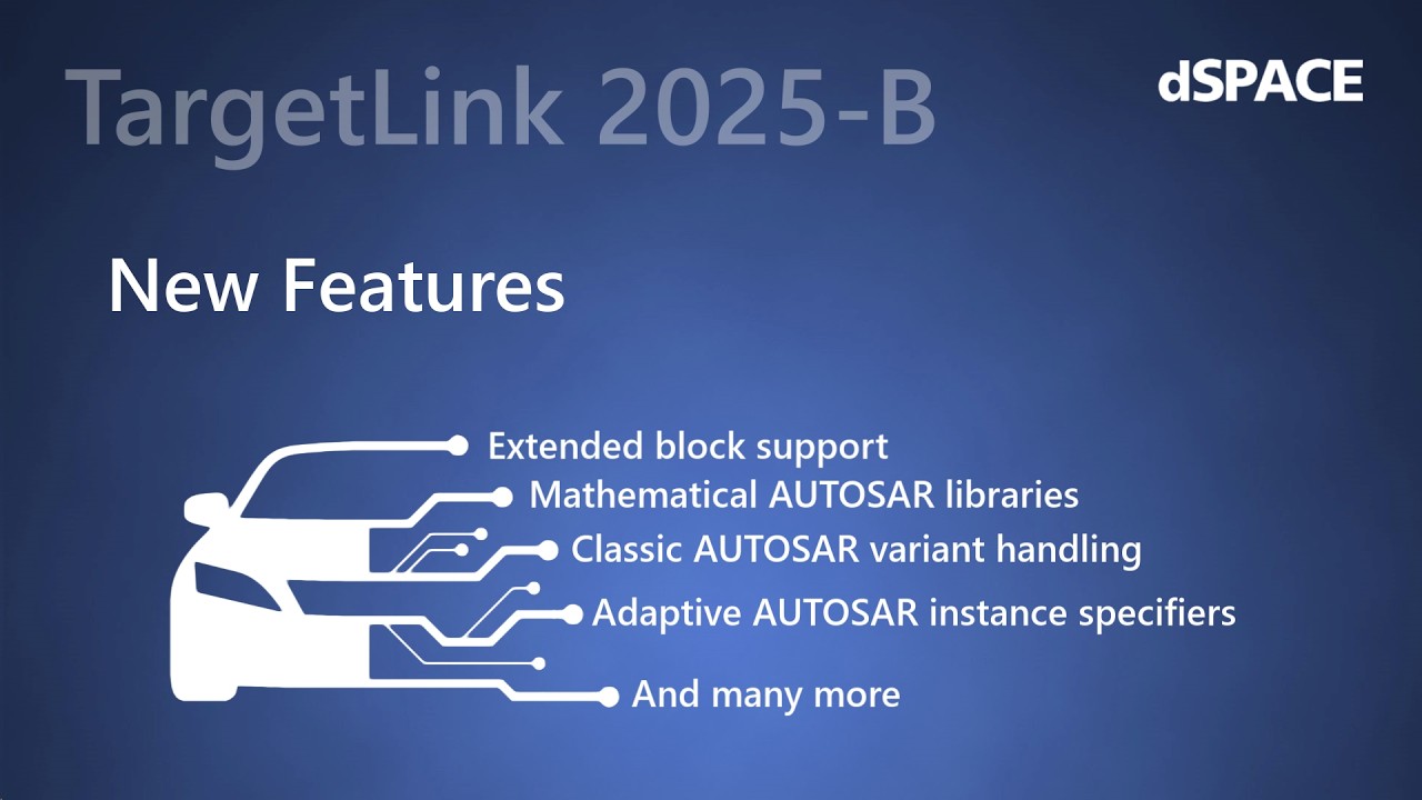 New Features of TargetLink 2025-B - YouTube